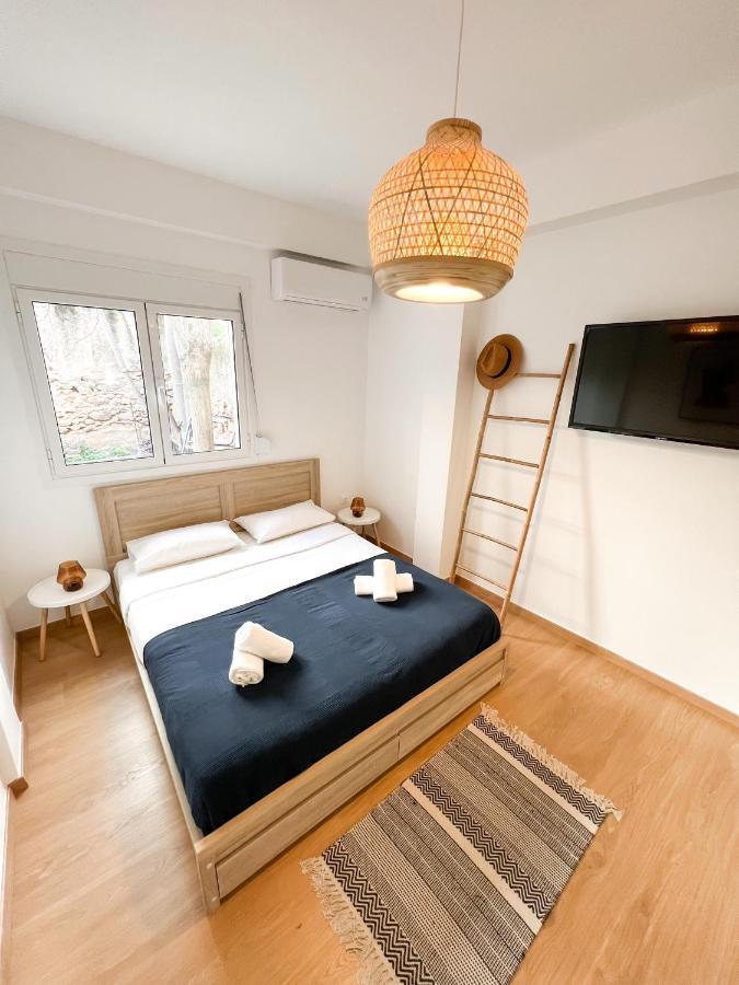 Comfy 2 Bdr Apt In Petralona - Next To Metro Aten Exteriör bild