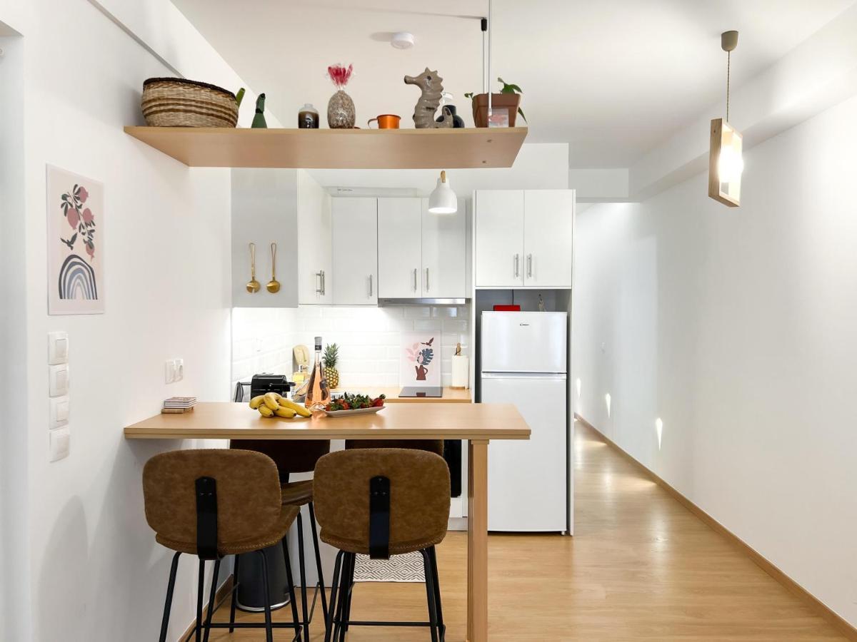 Comfy 2 Bdr Apt In Petralona - Next To Metro Aten Exteriör bild