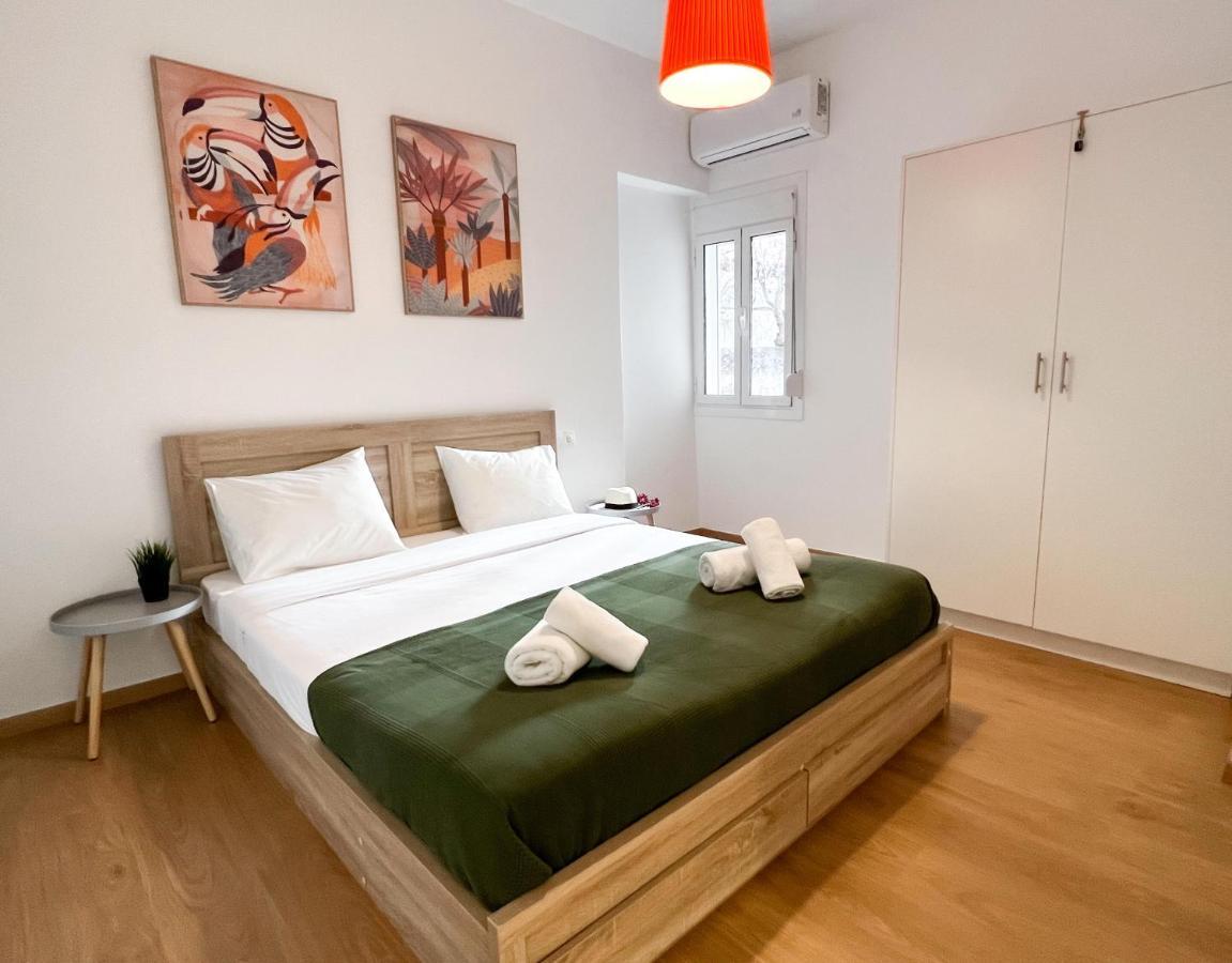 Comfy 2 Bdr Apt In Petralona - Next To Metro Aten Exteriör bild