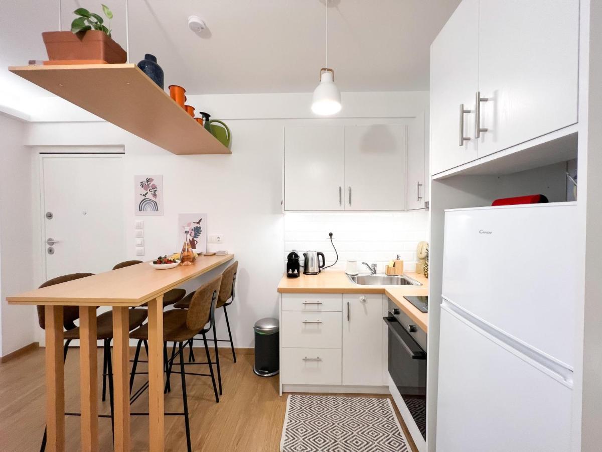Comfy 2 Bdr Apt In Petralona - Next To Metro Aten Exteriör bild